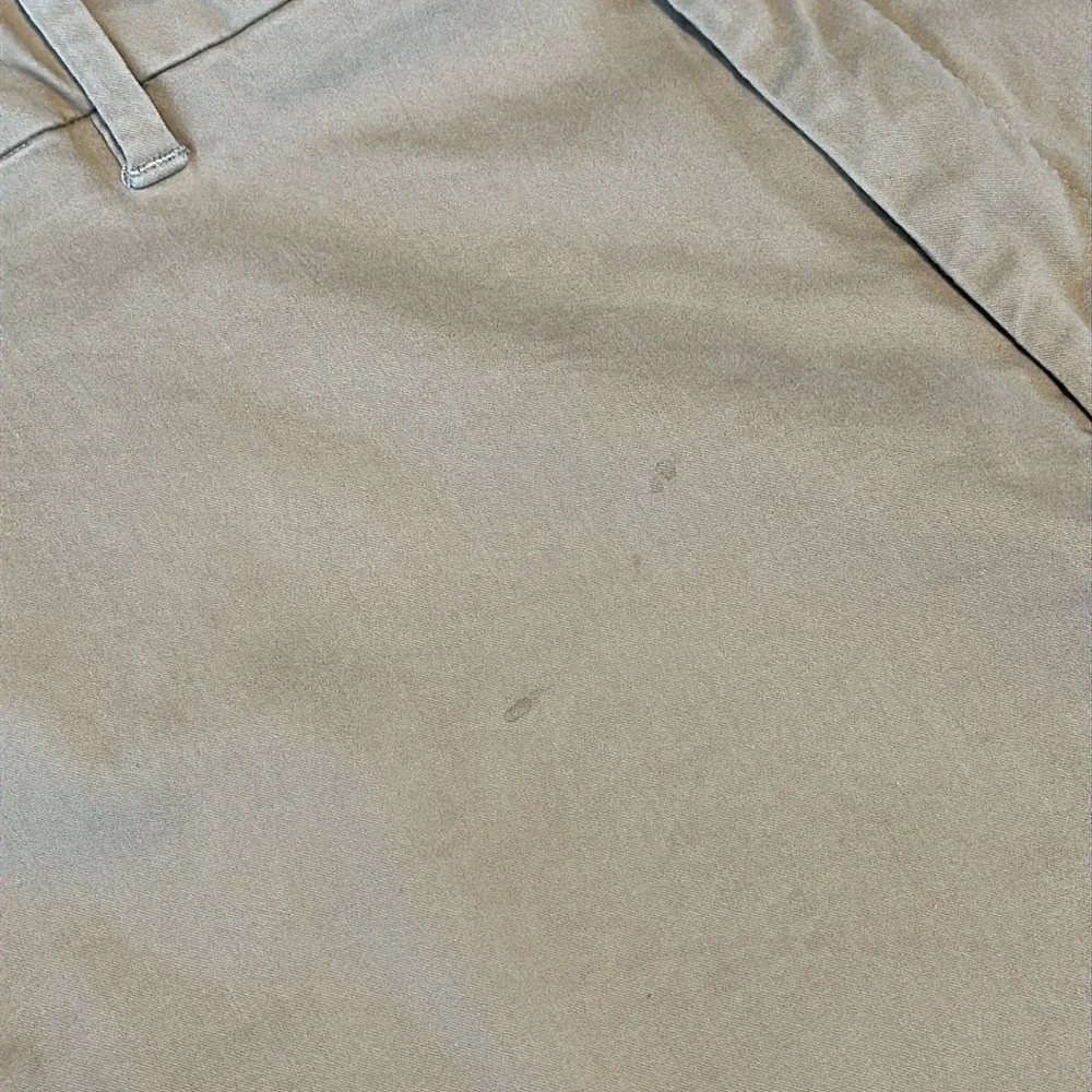 For the Fit khaki flat front stretch chinos size 42×28